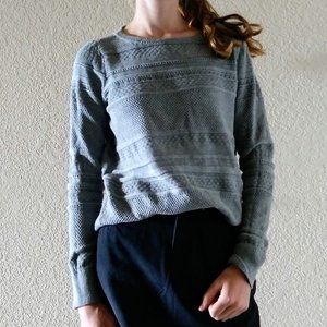 LOFT Gray Sweater